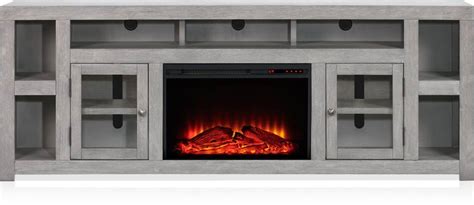 value city furniture fireplace.